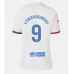 Billige Barcelona Robert Lewandowski #9 Udebane Fodboldtrøjer 2023-24 Kortærmet